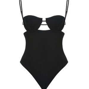 Ziah Dita Cup-Detailed Cutout One Piece Swimsuit -- AU 10 / US 6